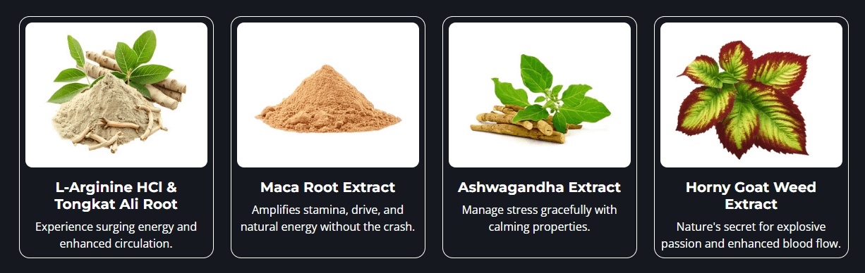 Alpha Surge Ingredients